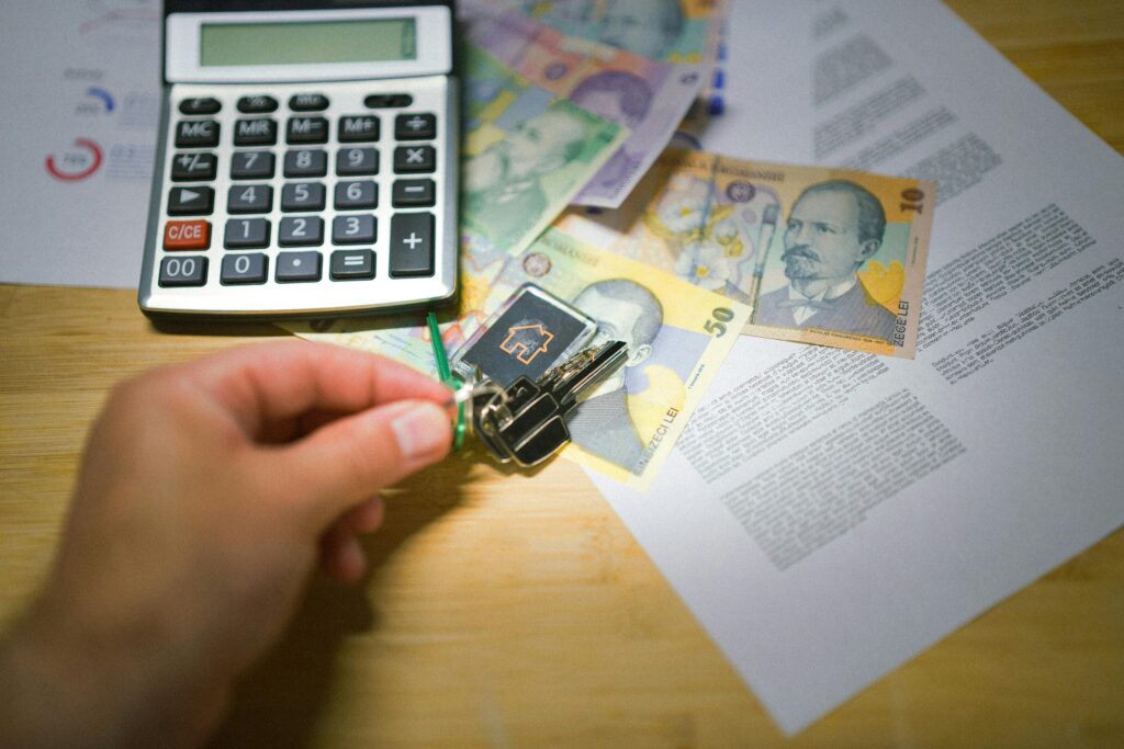 Total home buying cost breakdown including registration, GST, interiors