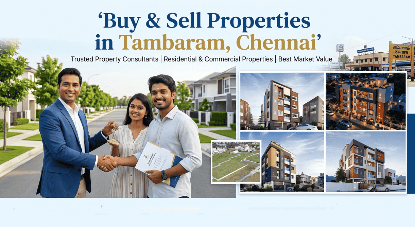 Buy Sell Property Services in Tambaram Chennai
